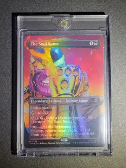 The Soul Stone (Borderless Thanos) Marvel's Spider-Man Foil - Image 1