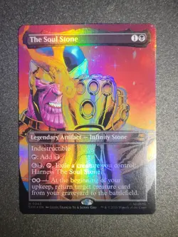 The Soul Stone (Borderless Thanos) Marvel's Spider-Man Foil - Image 3