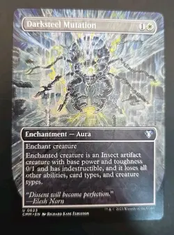 Darksteel Mutation (Borderless) Commander Masters MTG Regular Near Mint - Image 1