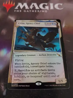 Mtg. Ezrim, Agency Chief. Foil Showcase. Murders at Karlov Manor. Nm - Image 1