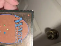 MTG Magic the Gathering Scrubland Italian Foreign Black Border FBB - Image 3