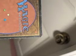 MTG Magic the Gathering Scrubland Italian Foreign Black Border FBB - Image 5