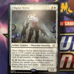 1x Filigree Vector - Commander: March of the Machine - NM - MTG - Image 1