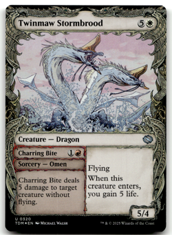 Twinmaw Stormbrood (Showcase) U Tarkir: Dragonstorm 320 NM - Image 1