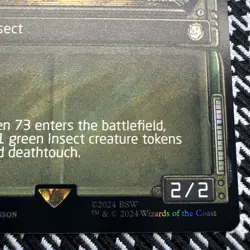 Specimen 73 - Hornet Queen (Showcase) #350 (NM) Fallout PIP Magic MTG - Image 5