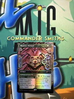 Monster Manual ✨ Borderless Rainbow FOIL ✨ MTG Secret Lair D&D 50th Anniversary - Image 1