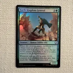 Earth Kingdom General Foil U0173 - Avatar: The Last Airbender - MTG NM - Image 1
