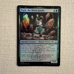 Toph, the Blind Bandit Foil U0198 Avatar: The Last Airbender MTG NM - Image 1