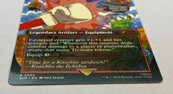 MTG - Secret Lair - Sonic: Turbo Gear - Knuckles's Gloves - Image 2