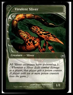 Future Sight #155 Virulent Sliver - Image 1