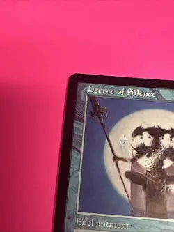MTG DECREE OF SILENCE - Scourge Vintage Magic LP NM/M - Image 4