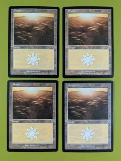 Plains (331) x4 Invasion 4x Magic the Gathering MTG - Image 1