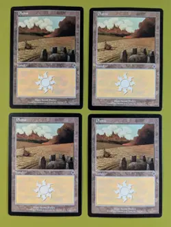 Plains (334) x4 Invasion 4x Magic the Gathering MTG - Image 1
