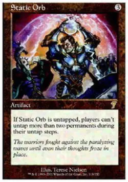 MTG Static Orb, NM-Mint, English Seventh Edition - Image 1