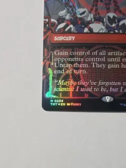 Broadcast Takeover (Showcase) Teenage Mutant Ninja Turtles Foil Magic MTG - Image 5