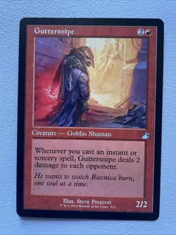 Guttersnipe 332 (Retro Regular) - MTG Ravnica Remastered - NM - Image 1