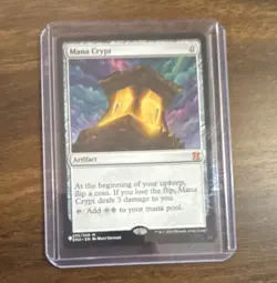 Magic: The Gathering Mana Crypt Eternal Masters Artifact Mythic 2016 225 Eng - Image 1