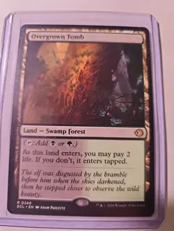 Overgrown Tomb, Lorwyn Eclipsed, Regular,MTG, #266, NM++ - Image 1