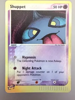 Pokemon Shuppet 43/97 👻 Vintage Reverse Holo – Rare Classic | Never Played - Image 1