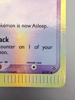 Pokemon Shuppet 43/97 👻 Vintage Reverse Holo – Rare Classic | Never Played - Image 5