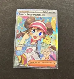 2026 POKEMON MEGA EVOLUTION PERFECT ORDER ROSA’S ENCOURAGEMENT SIR #123/088 - Image 2