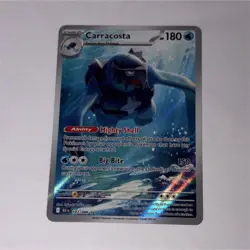 Pokemon Carracosta 107/086 Sv: Black Bolt Holo Illustration Rare Stage 2 180HP - Image 1