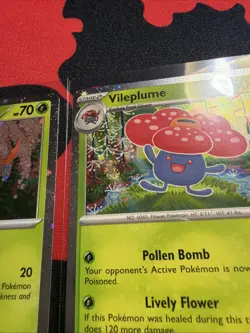 Pokemon Mega Evolutions - Cosmos Promos - Oddish Gloom Vileplume - NM - Image 3