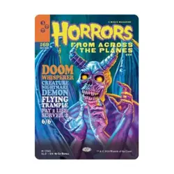 WOTC MtG Magic the Gathering Doom Whisperer (MR) NM - Image 1