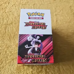 Pokemon TCG Destined Rivals 18-Pack Half Booster Box Brand New - UNSEALED - Image 1