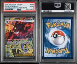 2026 POKEMON ASCENDED HEROES SPECIAL ILLUSTRATION RARE MEGA GENGAR EX PSA 9 - Image 3