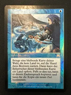 1x FOIL Chain of Vapor GERMAN MTG Onslaught EDH - Image 1