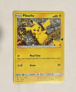 Pikachu 025/025 Promo McDonald's 25th Anniversary Promos Pokemon Holo Near Mint - Image 1
