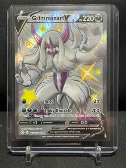 Grimmsnarl V SV116/SV122 Shiny Vault Holo Pokemon 2021 Shining Fates - NM - Image 1