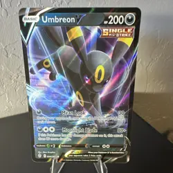 Pokemon Umbreon V 094/203 SWSH07 Evolving Skies Ultra Rare Single Strike Holo - Image 1