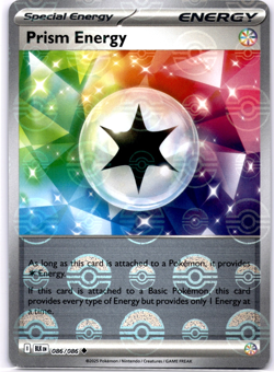 Pokemon TCG Prism Energy Poke Ball 086/086 Black Bolt Holo Rare Near Mint - Image 1