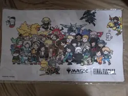 MTG Final Fantasy Chibi Character Playmat Limited Edition Unopened Japan Rare - Image 2