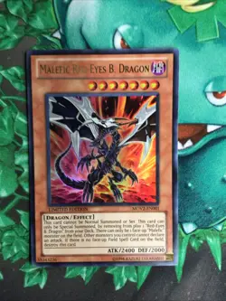 YUGIOH MALEFIC RED-EYES B DRAGON MOV2-EN001 - Image 1