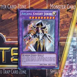 1x Arcana Knight Joker - Secret Rare - LCYW-EN051 - Unlimited - LP - Image 1
