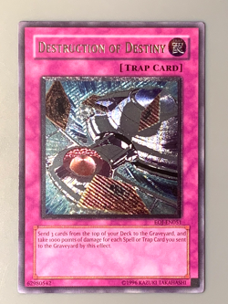yugioh Destruction of Destiny EOJ-EN051 Ultimate rare Unlimite Edition near mint - Image 1
