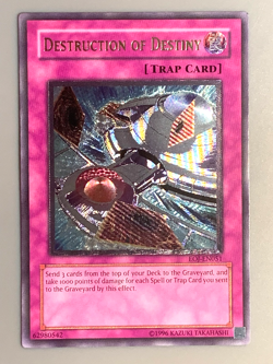 yugioh Destruction of Destiny EOJ-EN051 Ultimate rare Unlimite Edition near mint - Image 3