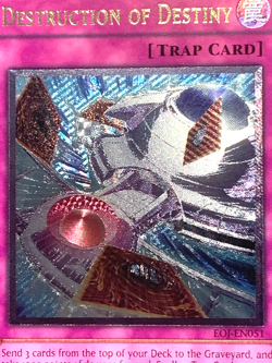 yugioh Destruction of Destiny EOJ-EN051 Ultimate rare Unlimite Edition near mint - Image 4