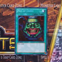 1x Pot of Greed - Secret Rare - LCJW-EN061 - 1st Ed - LP - Image 1