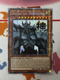 YUGIOH RA05-EN129 Obelisk the Tormentor Starlight rare 1st Edition NM - Image 1