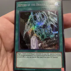 Return of the Dragon Lords LCKC-EN074 Unlimited SECRET RARE NM! +Bonus FREESHIP! - Image 3