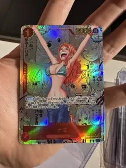 One Piece CCG Nami Manga Alternate Art OP01-016 Japanese - Image 1