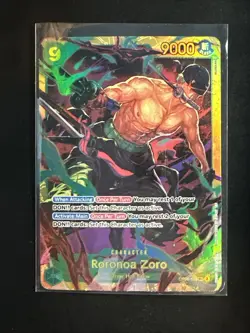 Roronoa Zoro OP06-118 SEC Premium Booster The Best Volume 2 One Piece NM - Image 1