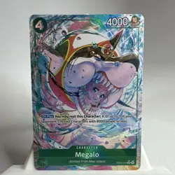Megalo (Alternate Art) EB04-018 One Piece OP-14 The Azure Sea's Seven Foil NM - Image 1