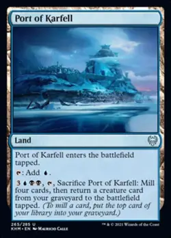 Port of Karfell - Near Mint MTG Kaldheim - Image 1