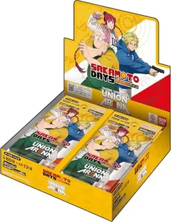UNION ARENA Sakamoto Days Booster Box Japanese UA43BT Factory Tape Sealed - Image 1