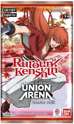 Union Arena English TCG - Rurouni Kenshin UE11BT - BOOSTER PACK [12 Cards] - New - Image 1